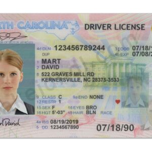 North Carolina driver's license